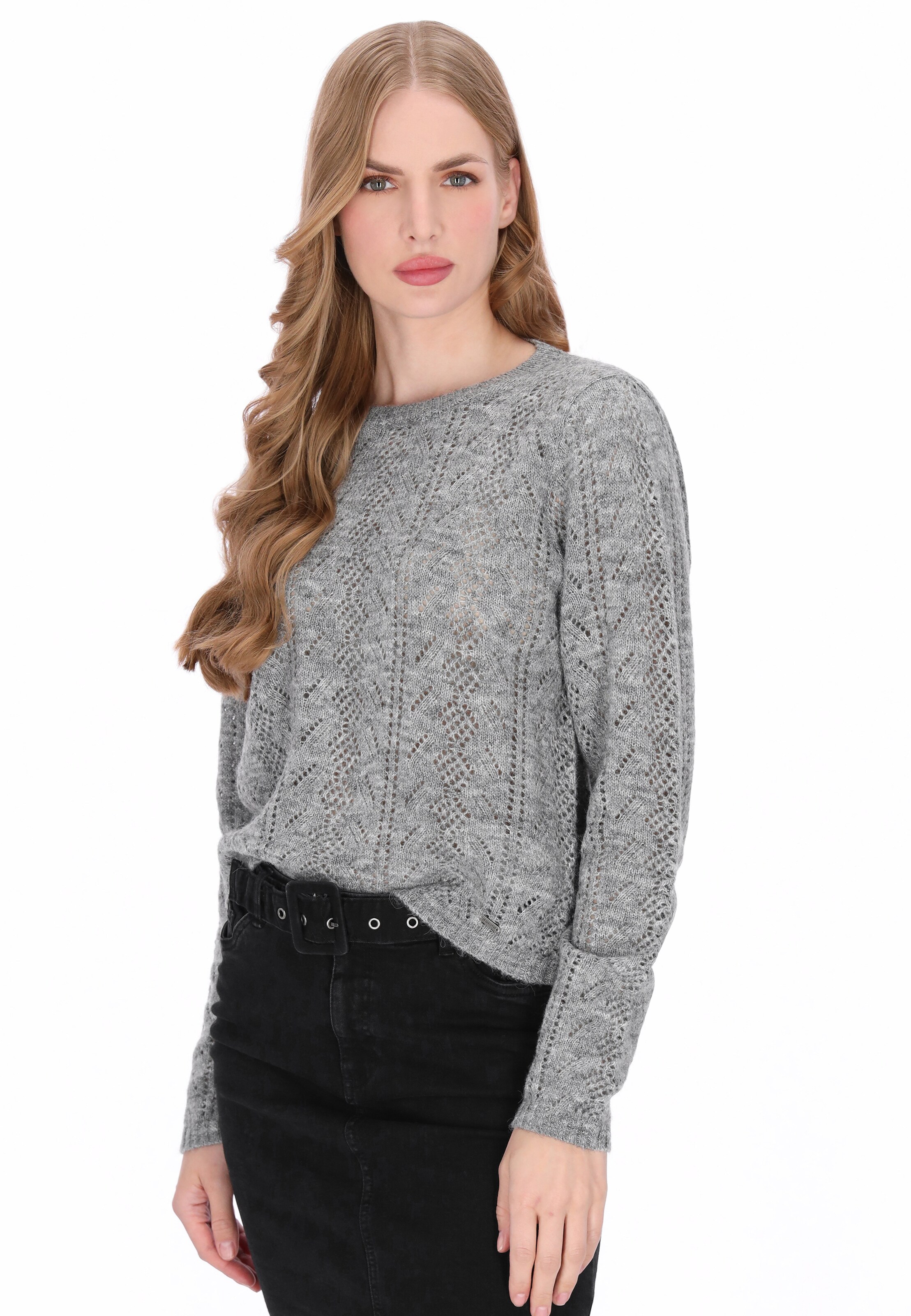 DreiMaster Vintage - Pullover 'Vintage' em cinzento: frente