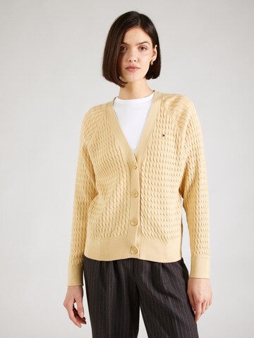 TOMMY HILFIGER Kofta i beige: framsida