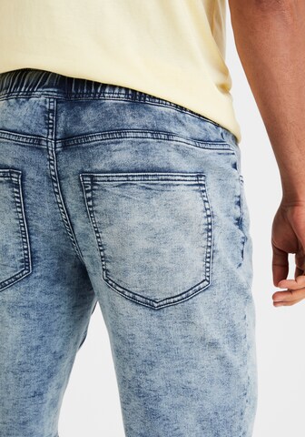 BUFFALO Regular Shorts in Blau