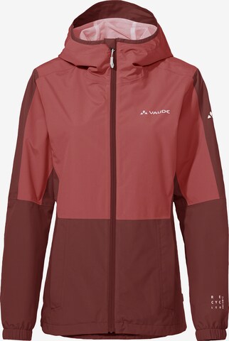 VAUDE Sportjacke 'W Neyland J' in Rot: predná strana