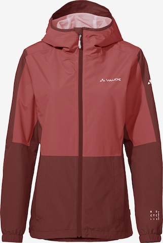 VAUDE Sportjas 'W Neyland J' in Rood: voorkant