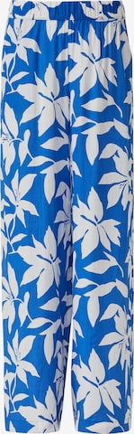 Wide Leg Pantalon s.Oliver en bleu : devant