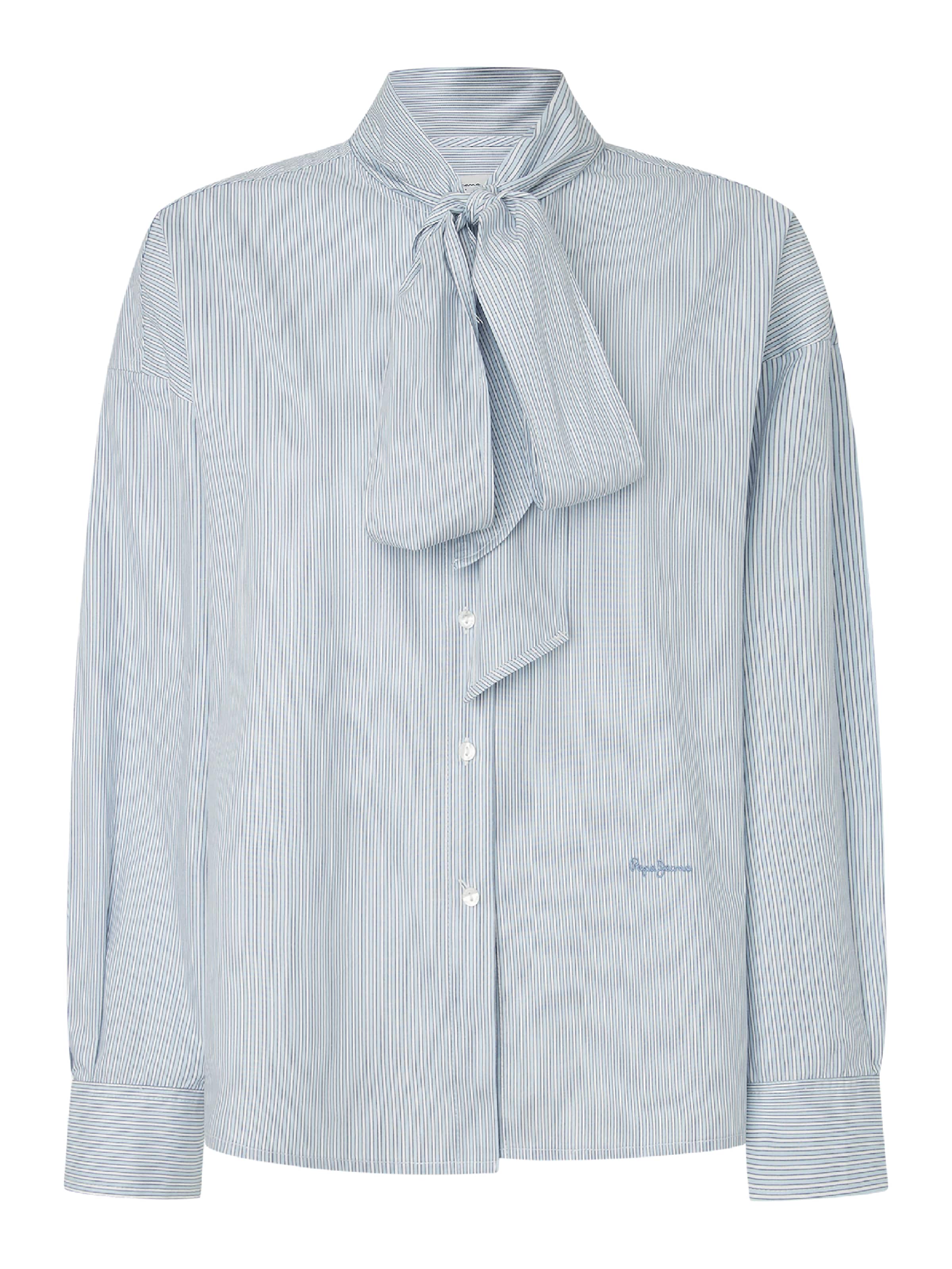 Pepe Jeans Bluse 'Karysha' in Blau: Vorderseite