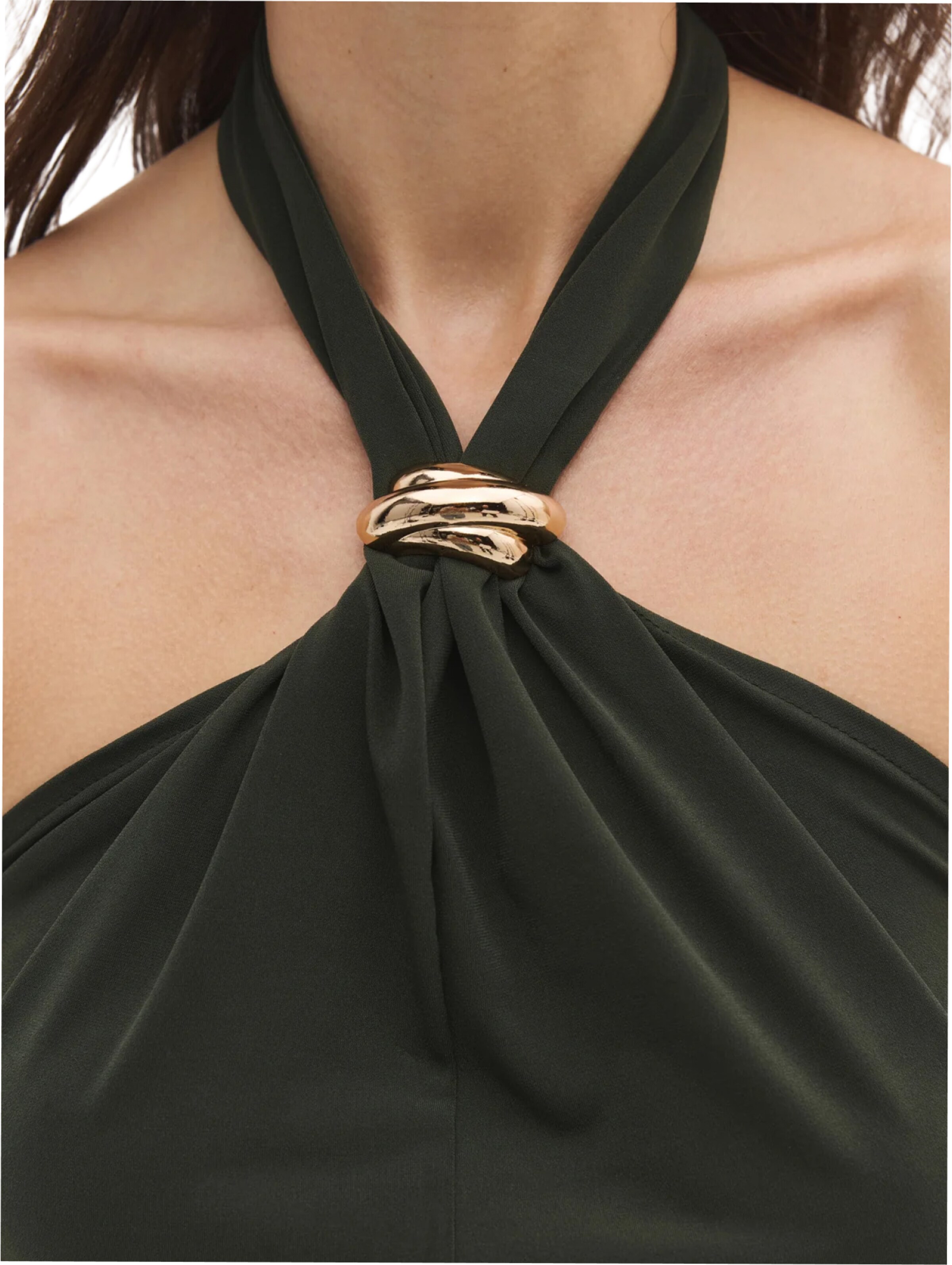 No Matter What Top in Grün