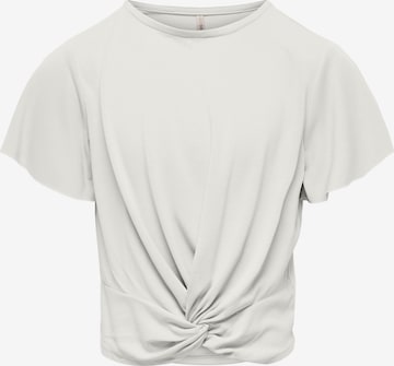 balta KIDS ONLY Marškinėliai 'Pam': priekis