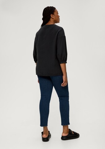 TRIANGLE Bluse i sort