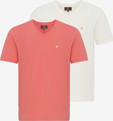 T-Shirt Williot en orange : devant