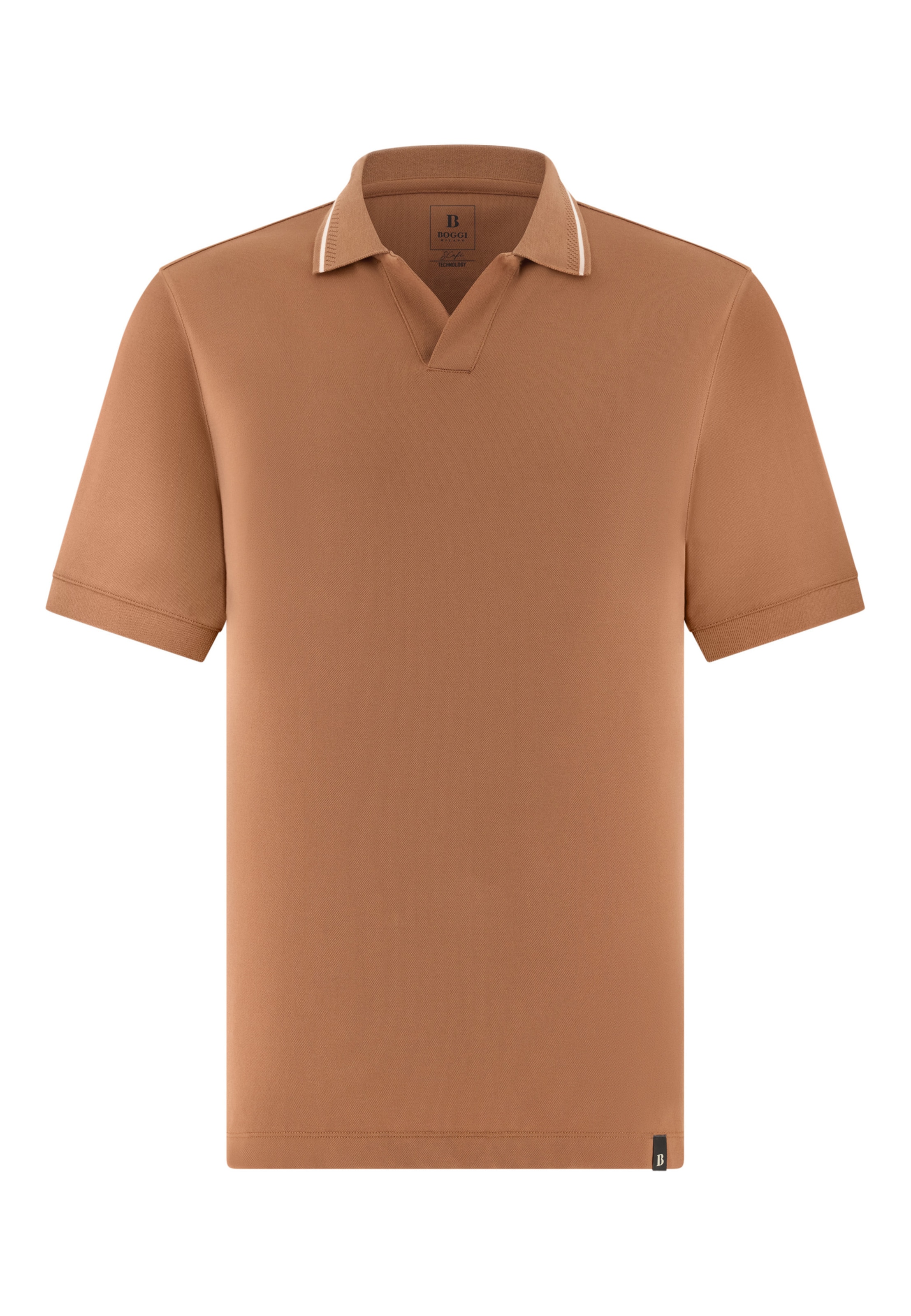 Boggi Milano Shirt in Oranje: voorkant