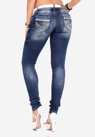 CIPO & BAXX Slimfit Jeans 'Nancy' in Blau