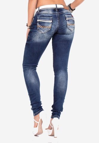 CIPO & BAXX Slimfit Jeans 'Nancy' in Blauw