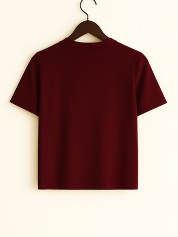 WEARABLE STORIES Pullover 'Lone' in Rot