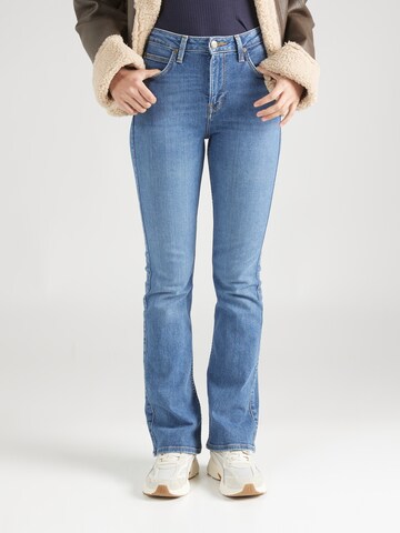 Lee Bootcut Jeans 'BREESE' in Blauw: voorkant