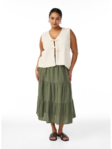 Zizzi Sukňa 'Merna' - Zelená