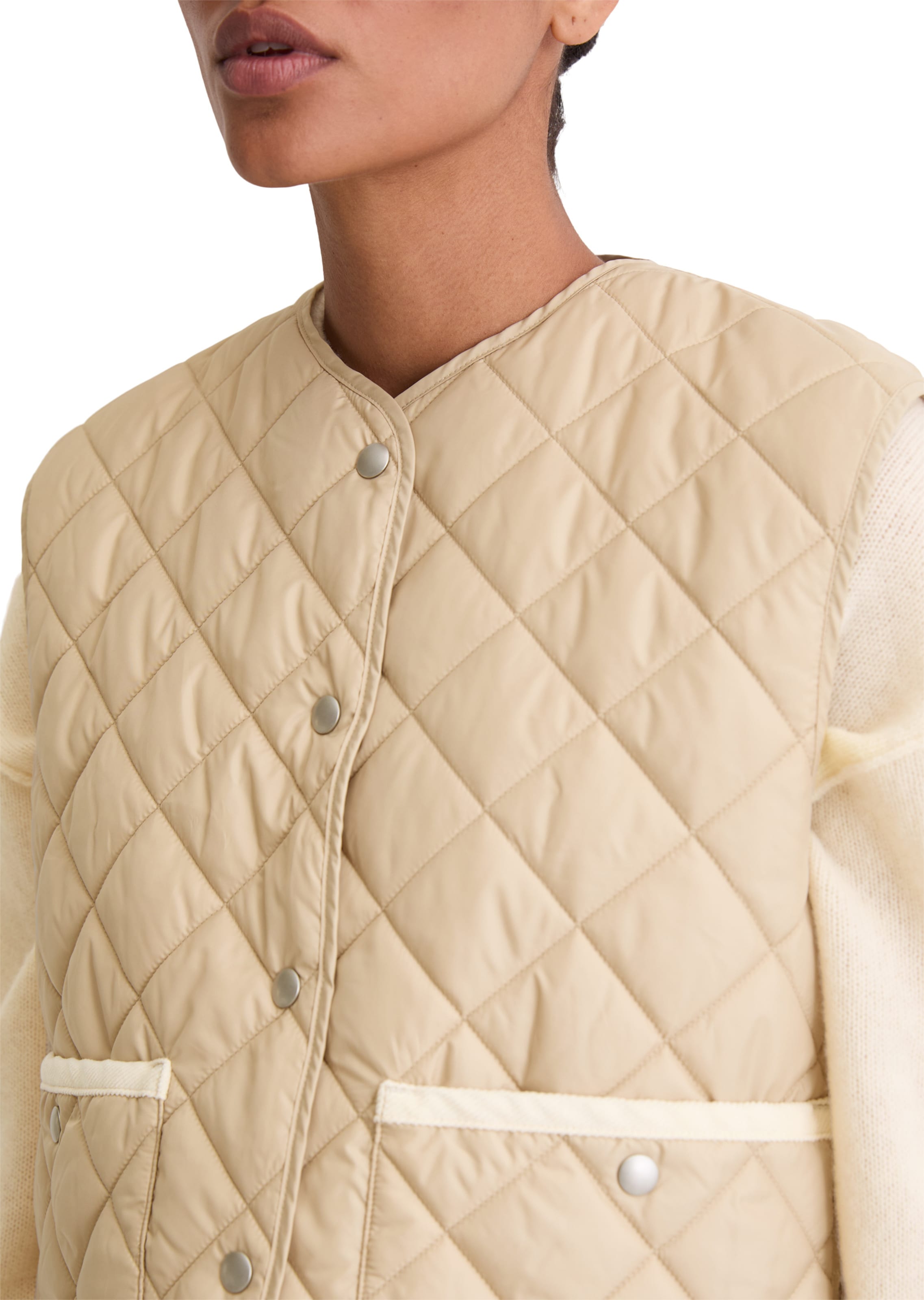 Marc O'Polo Vest in Beige