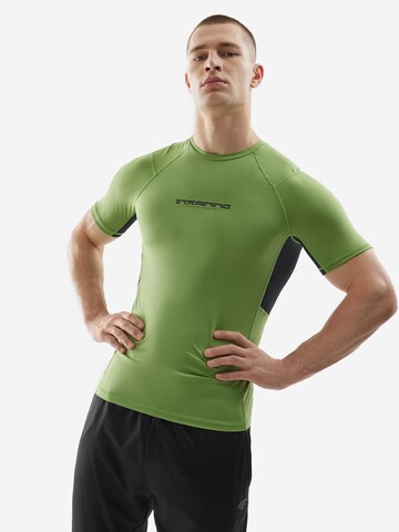 4F Funkčné tričko - Zelená: predná strana