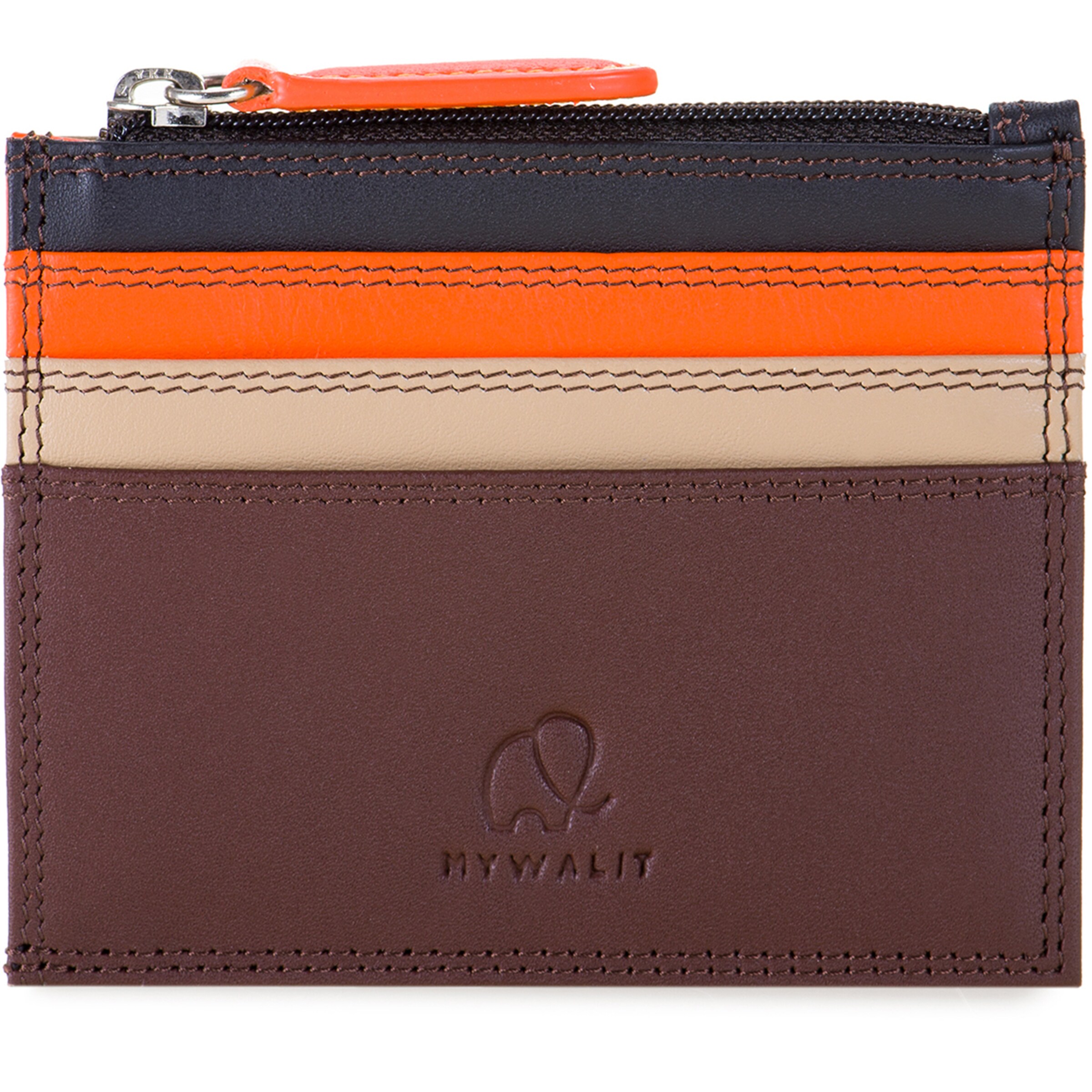 Männer Geldbörsen & Etuis mywalit Kreditkartenetui Leder 8 cm in Braun - RJ74014 Männer Geldbörsen & Etuis mywalit Kreditkartenetui Leder 8 cm in Braun - RJ74014