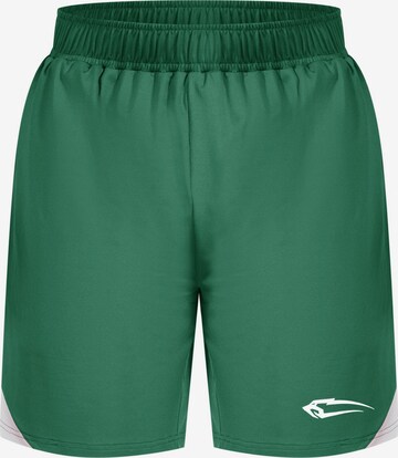 Smilodox Regular Workout Pants 'Maison' in Green: front