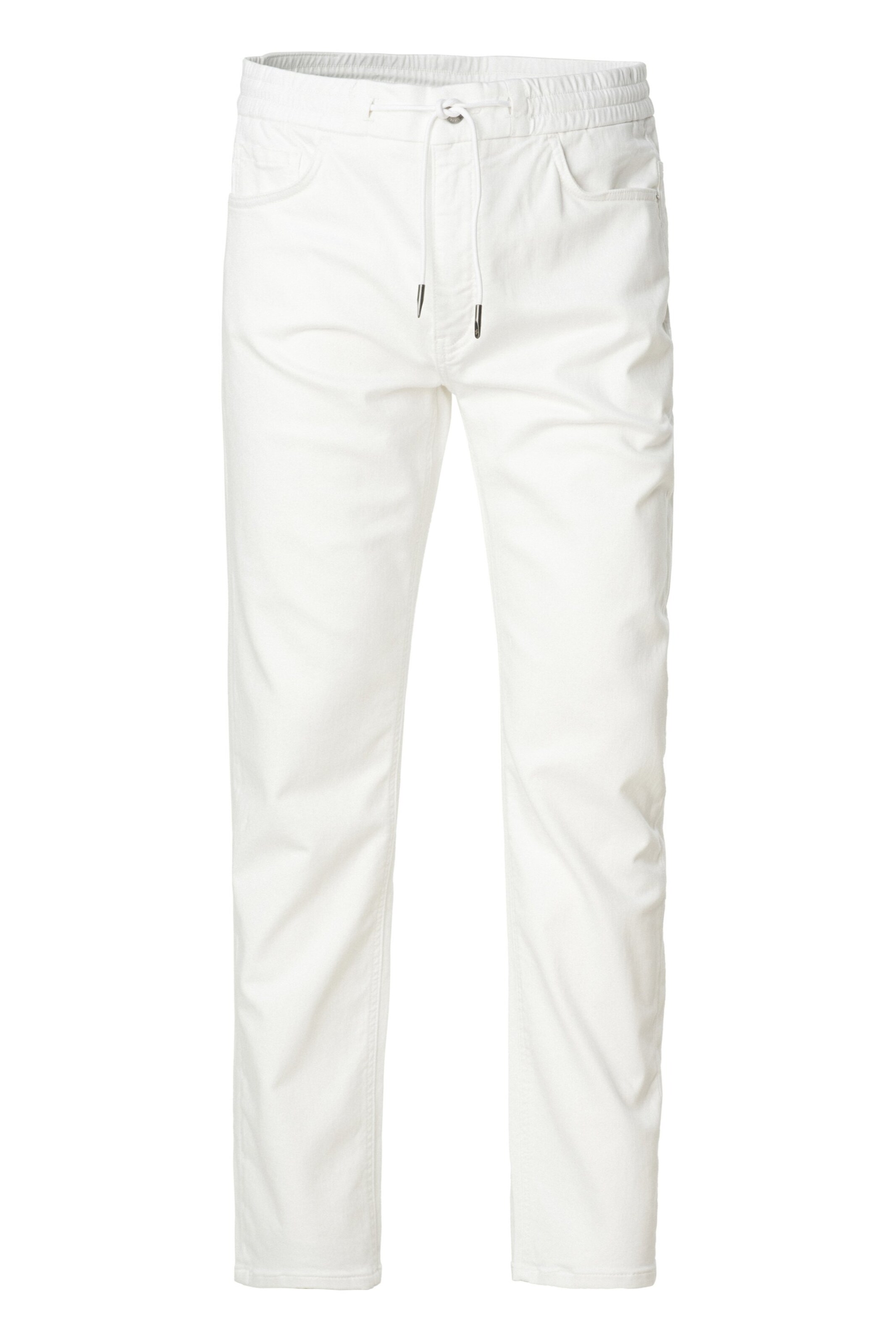 Salsa Jeans Chinohose in Weiß: Vorderseite