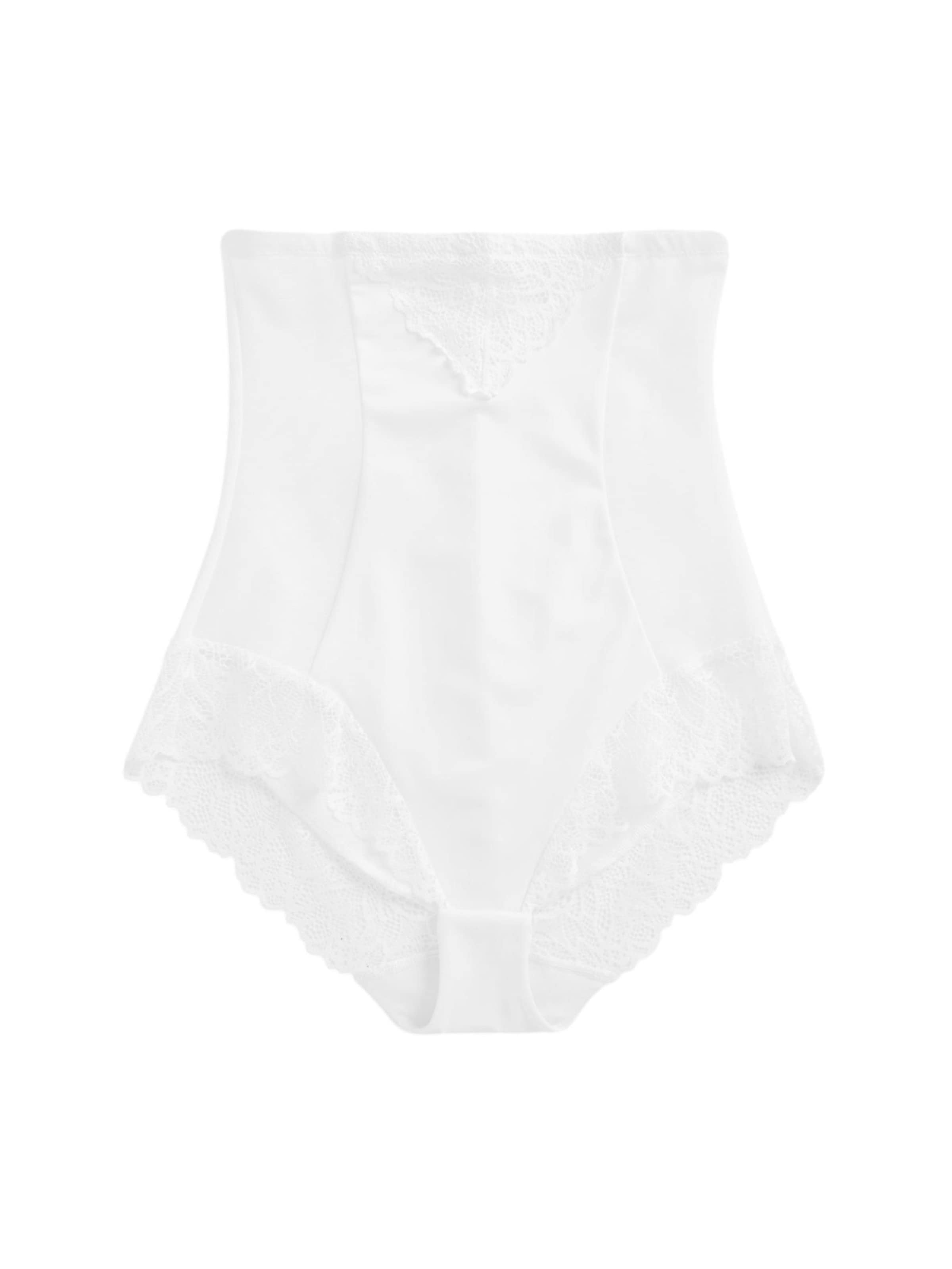 Next - Cueca modeladora em branco: frente