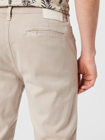 Coupe slim Pantalon chino 'Jason' Mavi en beige