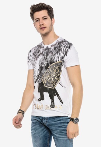 CIPO & BAXX Shirt 'VIKING WARRIOR' in Gemengde kleuren