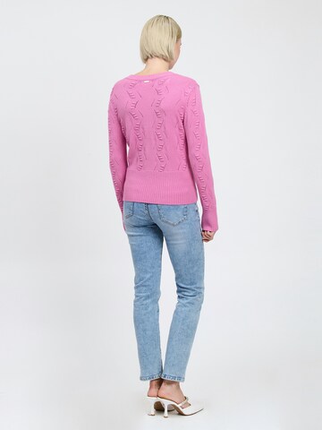 Influencer Sweater in Pink