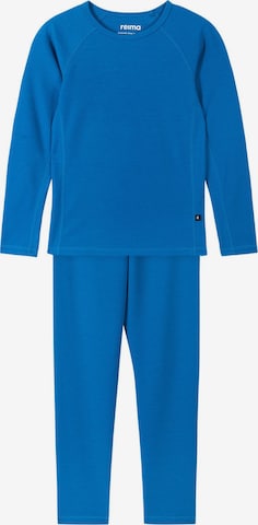Reima Funktionsunterwäsche Set 'Lani' in Blau: Vorderseite