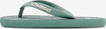 Hummel Beach & Pool Shoes in Green: front