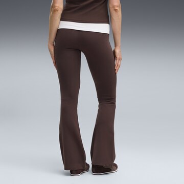 Regular Pantalon de sport 'Essentials' PUMA en marron