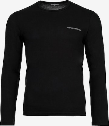 Emporio Armani Shirt in Black: front
