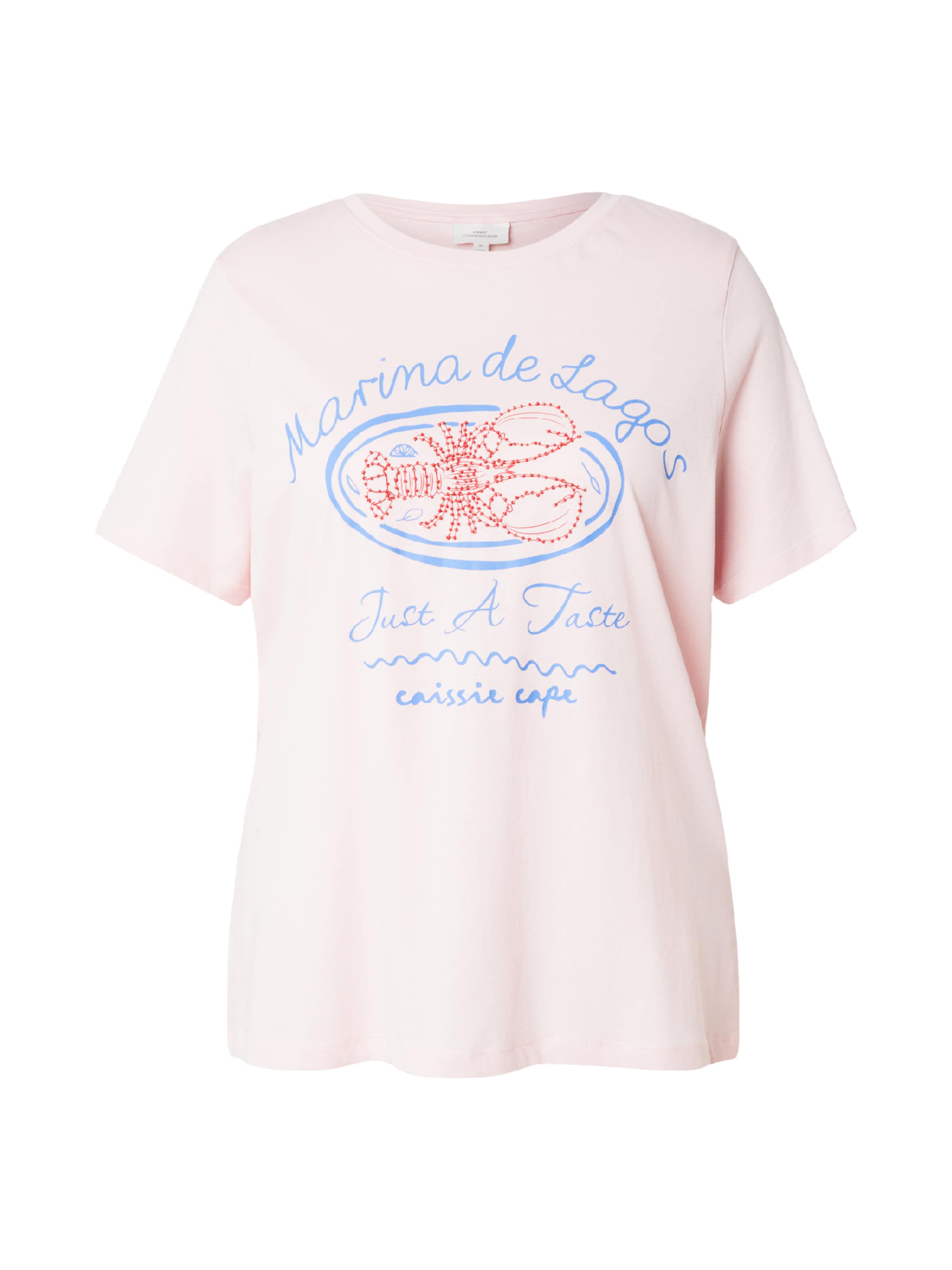 ONLY Carmakoma Shirt 'CARInes' in Pink: front