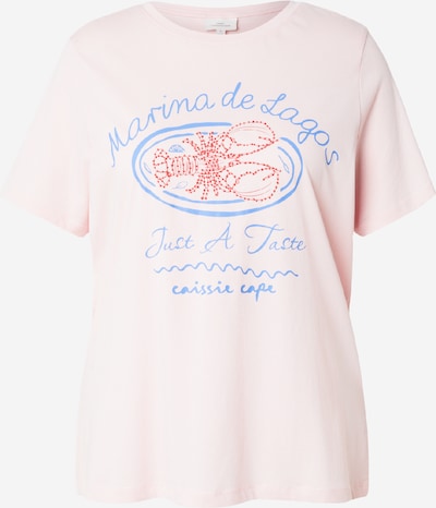ONLY Carmakoma Majica 'CARInes' veličine XL-XXL u plava / roza / klasično crvena, Pregled proizvoda