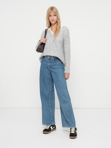 ONLY Sweater 'ONLAZU' in Grey