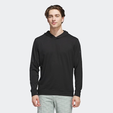 ADIDAS PERFORMANCE Athletic Sweatshirt in Black: front