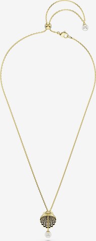 Swarovski Necklace in Gold: front