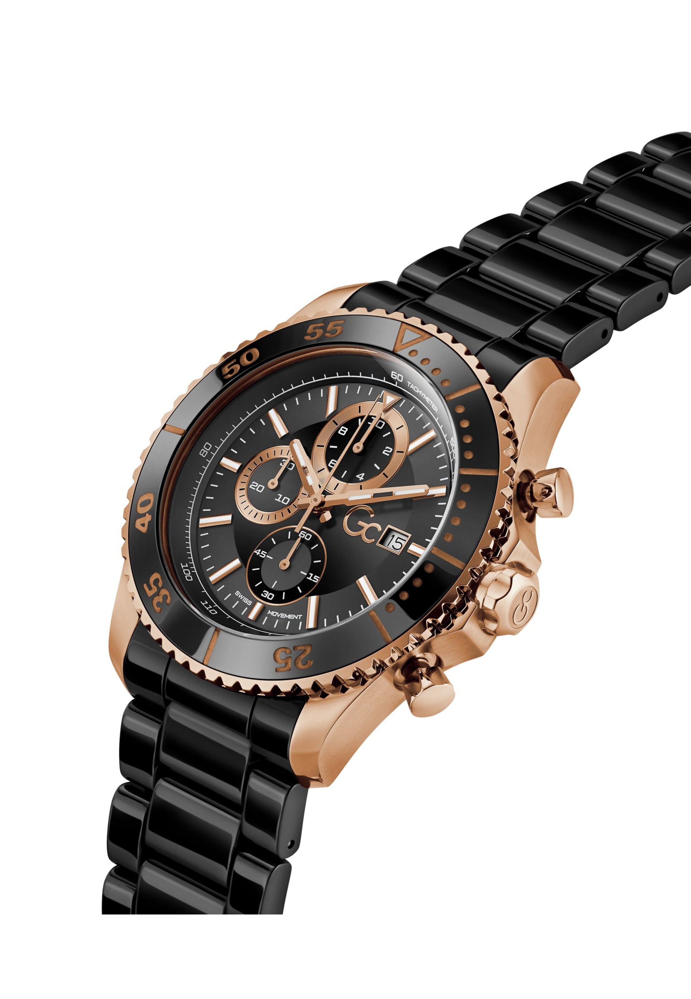 Gc Uhr 'SpeedRacer' in Schwarz