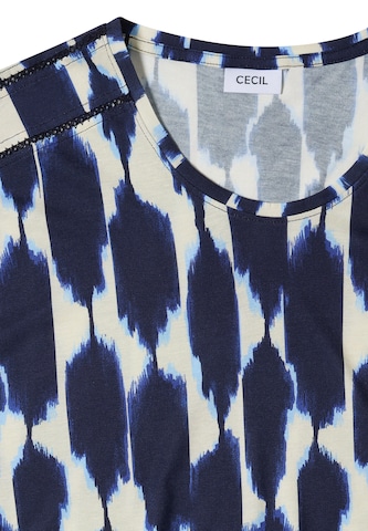 Tricou de la CECIL pe albastru