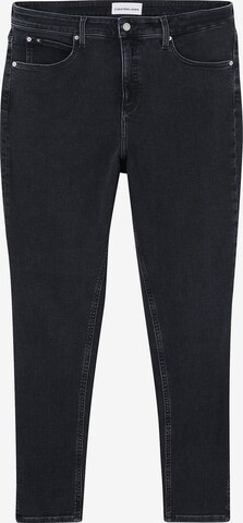 Calvin Klein Jeans Curve Tapered Jeans in Black: front
