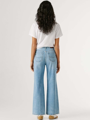 Pepe Jeans Wide Leg Jeans 'LEXA' in Blau