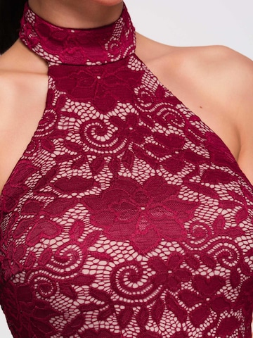 Ombre Abendkleid‌‌‌‌‌ in Rot