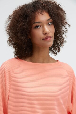 SENSES.THE LABEL Sweatshirt SPA:CE in Orange