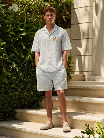 Next Comfort fit Overhemd in Blauw