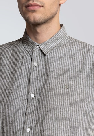 Clean Cut Copenhagen Comfort fit Overhemd 'Luca' in Grijs