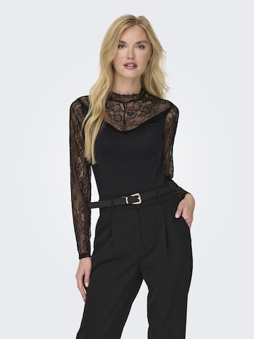 ONLY Bodysuit in Black: front