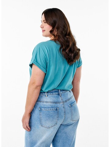 Zizzi Футболка 'Mkatja' в Синий