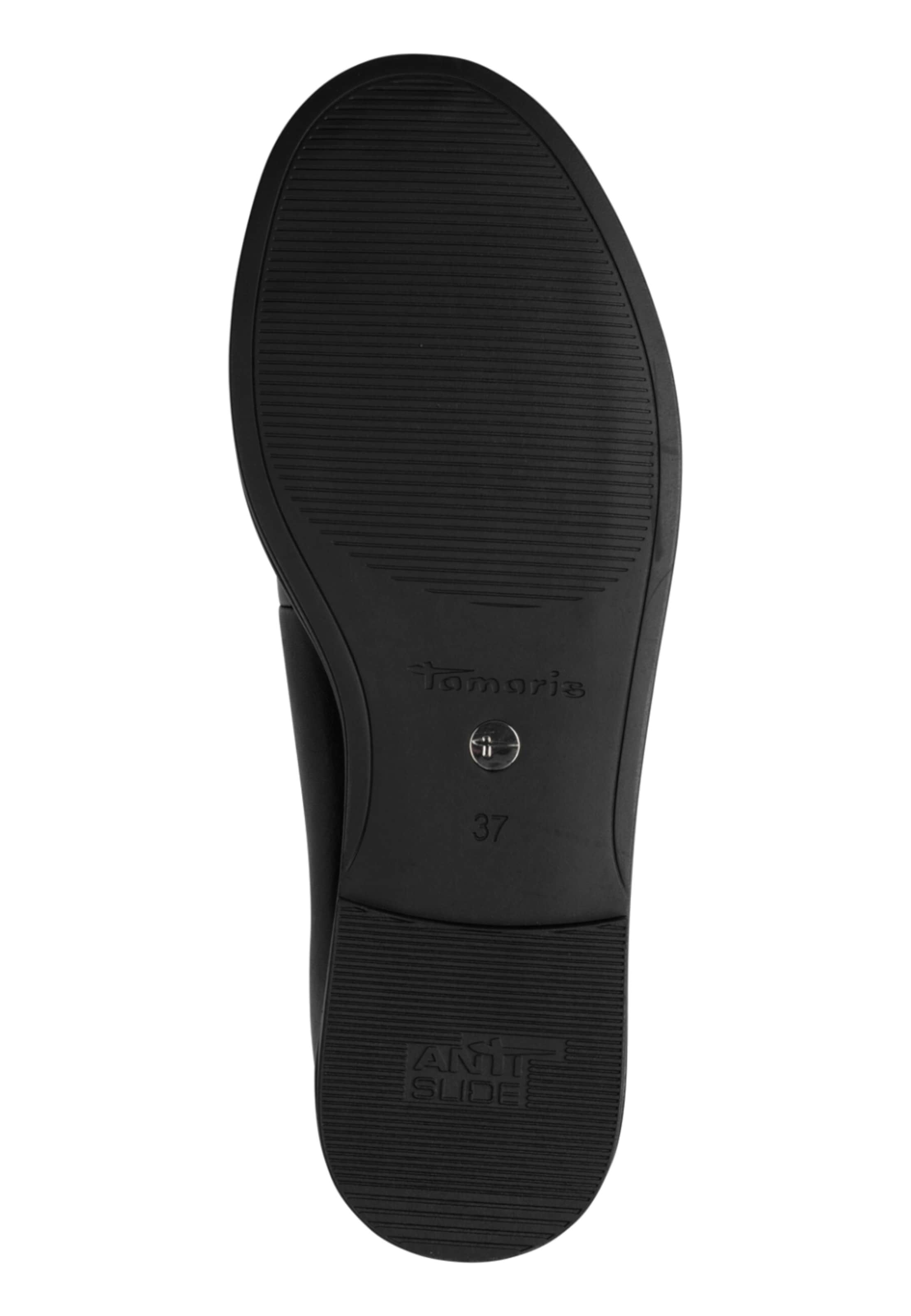 Ballerines à lanières Tamaris en noir