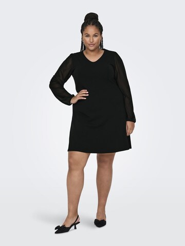 Abito 'ELVA' di ONLY Carmakoma in nero: frontale