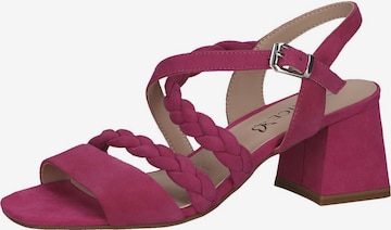 CAPRICE Sandals in Pink: front