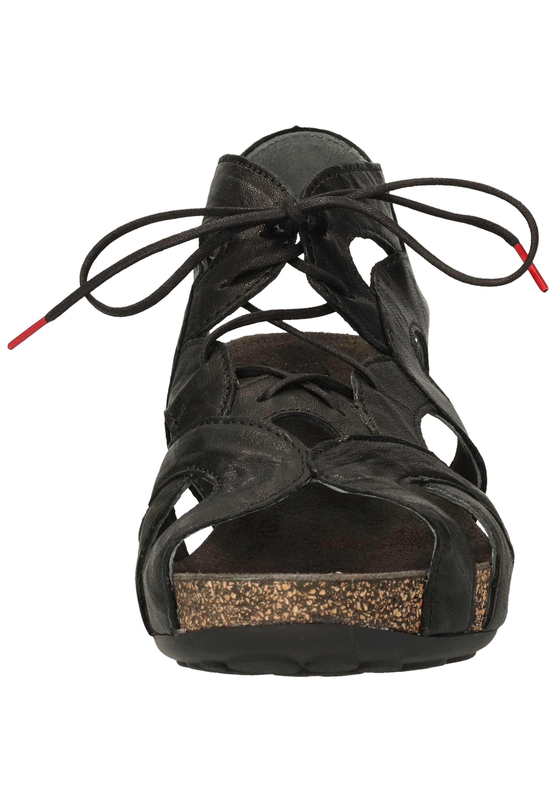 THINK! Sandale 'Traudi' in Schwarz