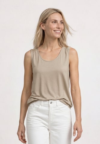 STREET ONE Top in Beige: Vorderseite